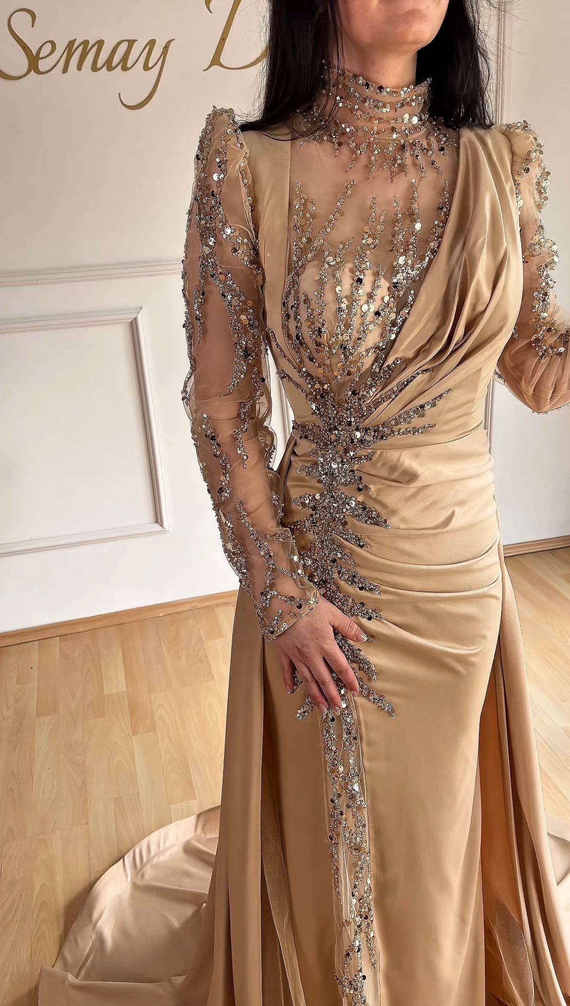 Sultan Dress Gold